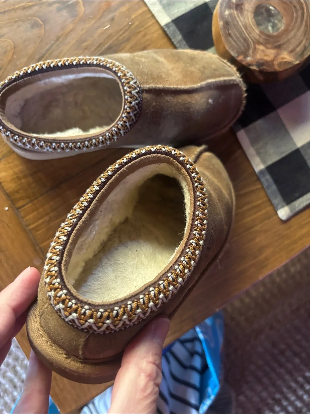 UGG Tasman II slipper Chestnut Brown Suede Slip-On